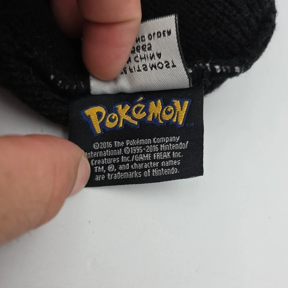 Pokemon Mens Knit Beanie‎ Cap Pikachu Squirtle Charmander Bulbasaur